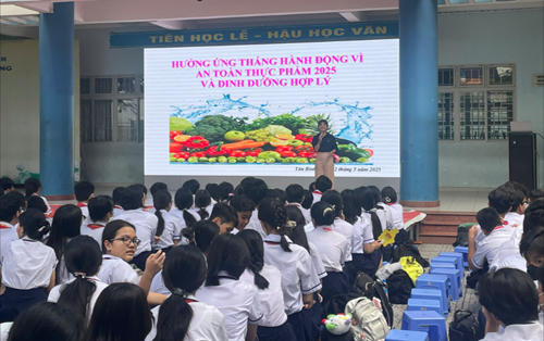 Hưởng ứng thánh hành động vì An toàn thực phẩm 2025 và Dinh dưỡng hợp lý