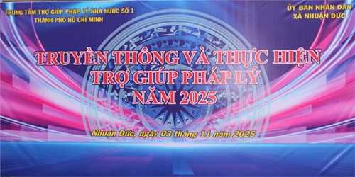 Truyền thông và thực hiện trợ giúp pháp lý năm 2025
