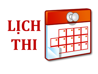 Lịch kiểm tra cuối kì 1 - NH 2025 - 2026