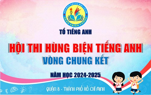 Hình ảnh hội thi hùng biện tiếng Anh cấp trường năm học 2024-2025