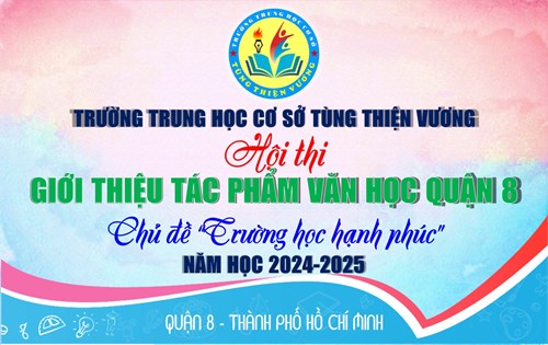 Hình ảnh hội thi giới thiệu tác phẩm văn học