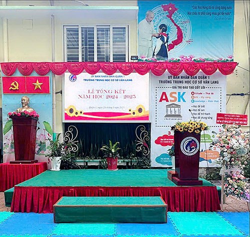 Lễ Tổng kết năm học 2024 - 2025