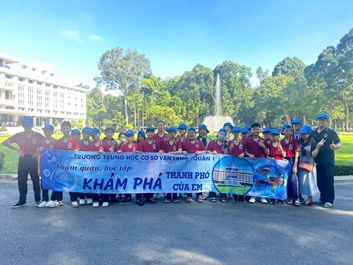 Hành trình tham quan học tập trải nghiệm “Khám phá thành phố của em”
