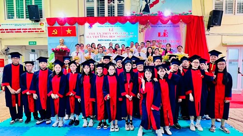 Lễ tri ân và trưởng thành học sinh khối 9 – Năm học 2024 - 2025