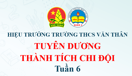🌟 tuyên dương tuần 6 - năm học 2025 - 2026 🌟