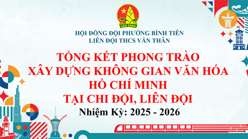 🎉 Tổng kết phong trào “Xây dựng Không gian văn hóa Hồ Chí Minh”