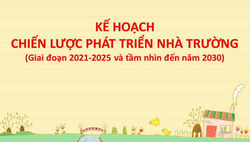 THCS Vĩnh Lộc A - Kế hoạch chiến lược giai đoạn 2021-2025