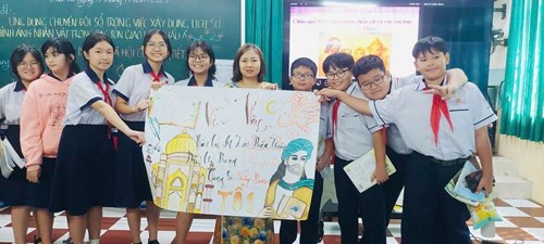 Chuyên đề môn Lịch sử-Địa lí “Ứng dụng chuyển đổi số trong việc xây dựng lịch sử, hình ảnh nhân vật trong các tôn giáo”