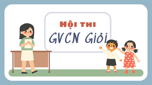 Tham gia hội thi GVCN Giỏi cấp Quận