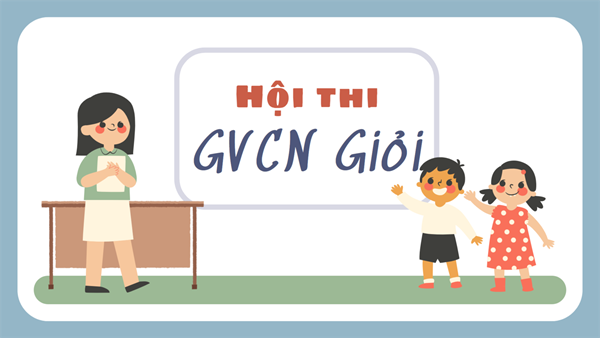Tham gia hội thi GVCN Giỏi cấp Quận