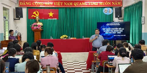 Tập huấn ứng dụng ai trong dạy học và đổi mới kiểm tra đánh giá