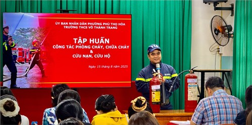 Tập huấn phòng cháy chữa cháy