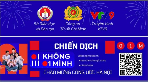 🌐 Hưởng ứng chiến dịch  Không một mình - Cùng nhau an toàn trực tuyến  💻💙