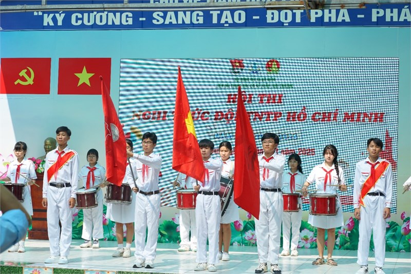 Hội thi nghi thức đội cấp trường
năm học 2025–2026