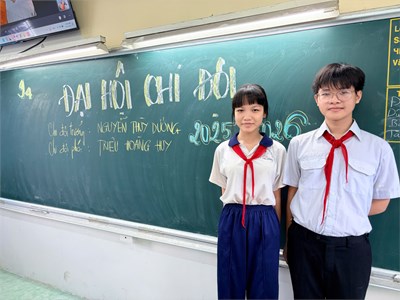 Đại hội chi đội trường thcs xuân trường năm học 2025 – 2026