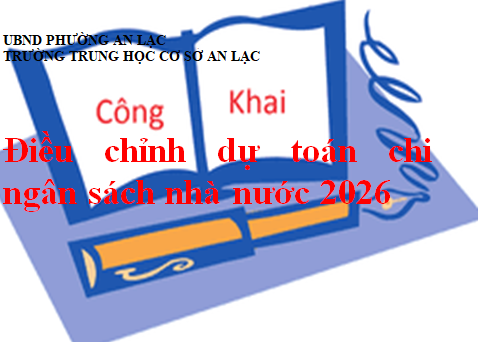 Công khai điều chỉnh dự toán 2026