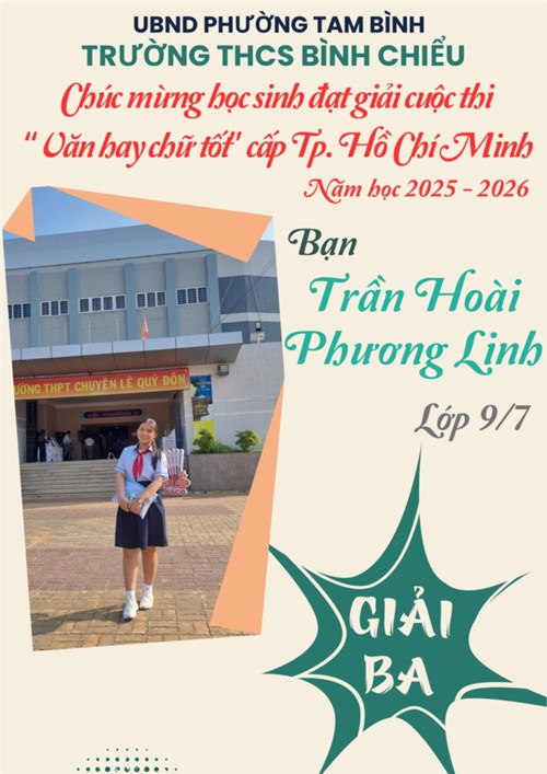 [mỗi tuần một tấm gương sáng]