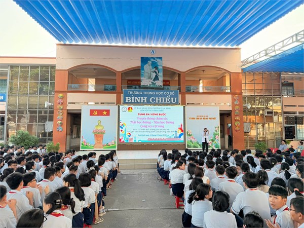 💙 Chương trình  Cùng em vững bước  Truyền thông Chăm sóc sức khỏe học đường 💙