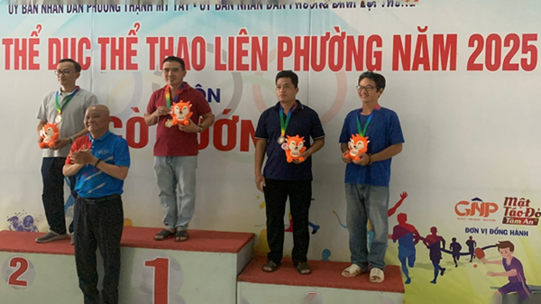 Kết quả tham gia Đại hội Thể dục Thể thao liên Phường năm 2025 của nhà trường