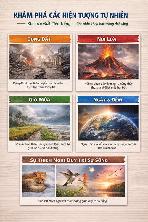 Khi trái đất “lên tiếng” – những hiện tượng tự nhiên nhìn từ khoa học