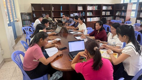 Sinh hoạt chuyên môn tuần 1 tháng 1.2026 tổ toán