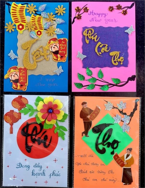 Cách làm thiệp tết 2026 độc đáo, sáng tạo