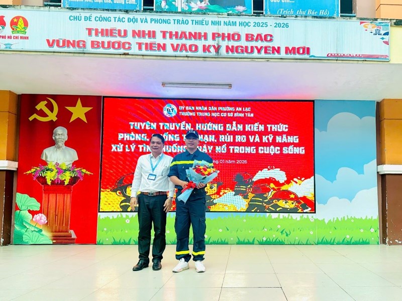 Tuyên truyền, hướng dẫn kiến thức phòng, chống tai nạn – rủi ro và kỹ năng xử lý tình huống cháy nổ trong cuộc sống