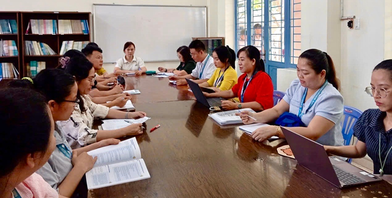 Sinh hoạt chuyên môn tổ ngữ văn – tuần 1 tháng 02