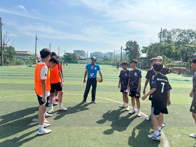 Khai mạc giải bóng đá học sinh cấp trường năm học 2025 – 2026