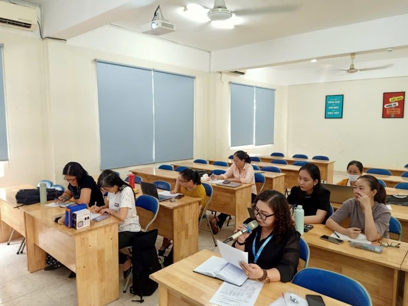 Sinh hoạt chuyên môn của tổ lịch sử - địa lí tháng 04/2026