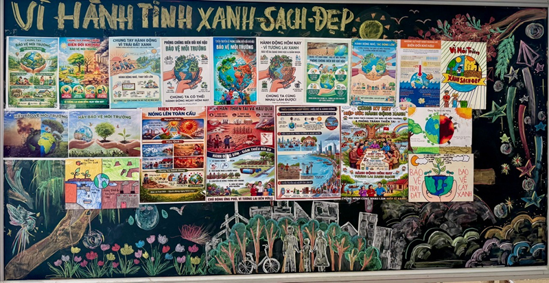 Góc triển lãm – “vì hành tinh xanh – sạch – đẹp”