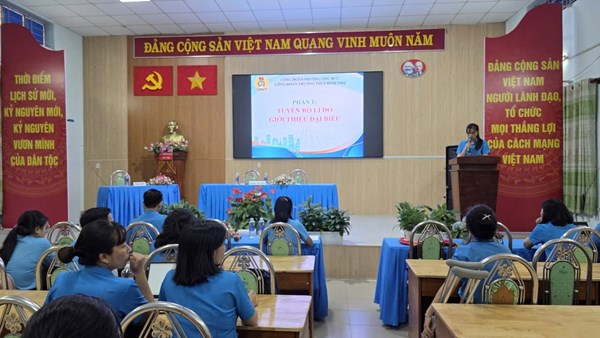 Hội nghị Ban chấp hành Công đoàn mở rộng nhiệm kỳ 2023 - 2028 (kéo dài đến 2030)