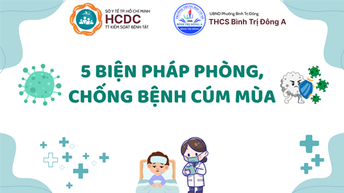 5 Biện pháp phòng, chống bệnh cúm mùa