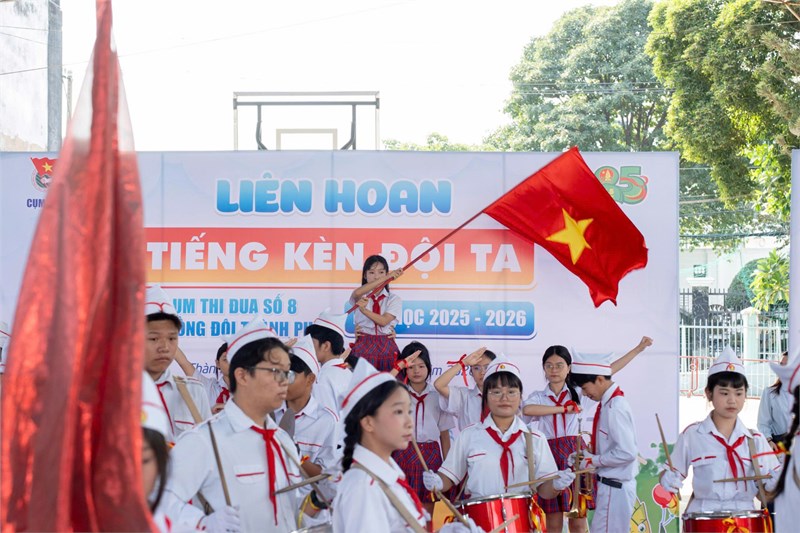 Liên hoan “tiếng kèn đội ta” năm học 2025 – 2026