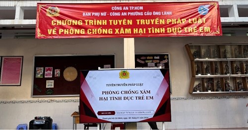 Chương trình tuyên truyền pháp luật về phòng chống xâm hại tình dục trẻ em