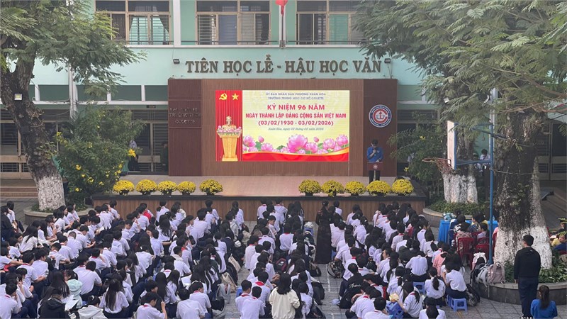 Sinh hoạt kỷ niệm 96 năm ngày thành lập Đảng Cộng sản Việt Nam (03/02/1930 - 03/02/2026)