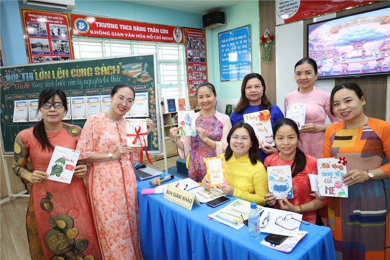 Hội thi  Lớn lên cùng sách  cấp Trường năm học 2025 - 2026