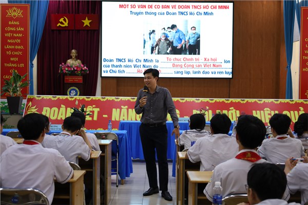 Lớp cảm tinh Đoàn: Hành trình của khát vọng và trưởng thành