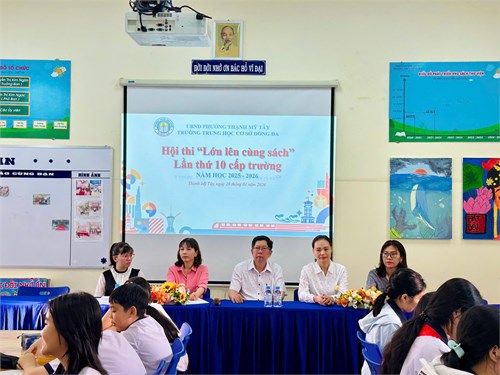 Hội thi “lớn lên cùng sách” lần thứ 10 - hành trình lan tỏa văn hóa đọc