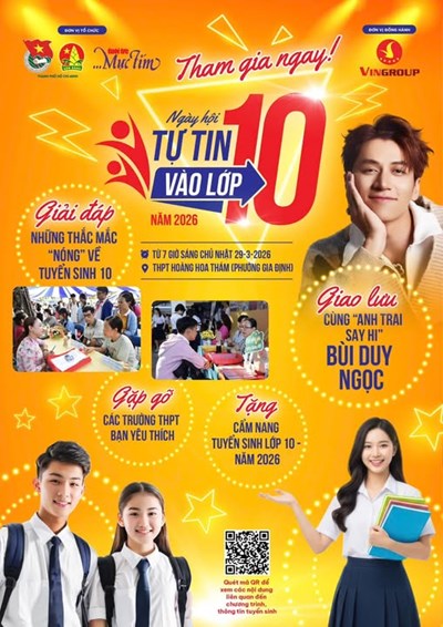 Ngày Hội “Tự Tin Vào Lớp 10” – Năm 2026