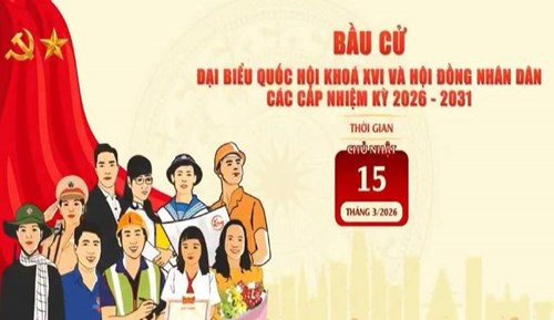 Bầu cử Quốc hội và đại biểu Hội đồng nhân dân các cấp nhiệm kỳ 2026- 2031