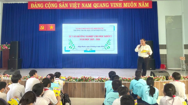 Tư vấn hướng nghiệp cho học sinh lớp 9, năm học 2025-2026
