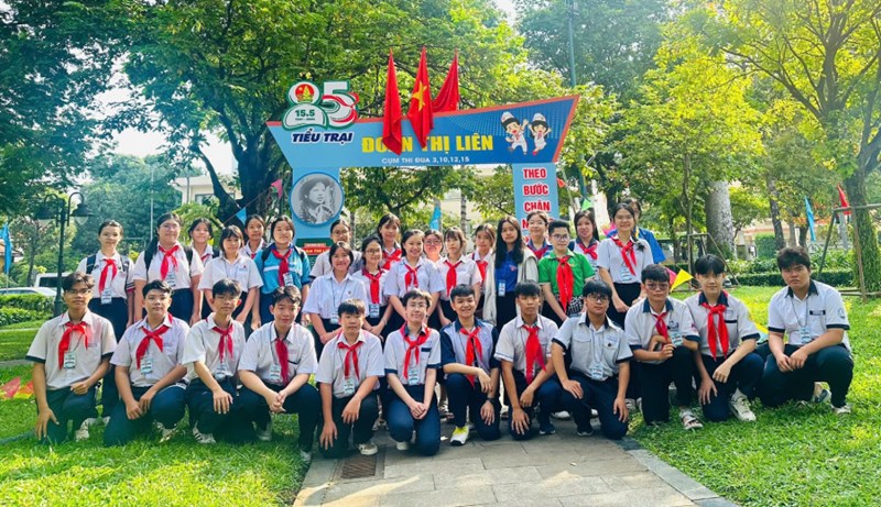 Nguyễn Tấn Lộc -  Đội viên Đội TNTP Hồ Chí Minh tiêu biểu trưởng thành 