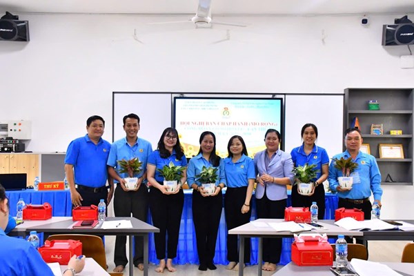 Hội nghị ban chấp hành công đoàn (mở rộng) lần 1 - nhiệm kỳ 2025-2030