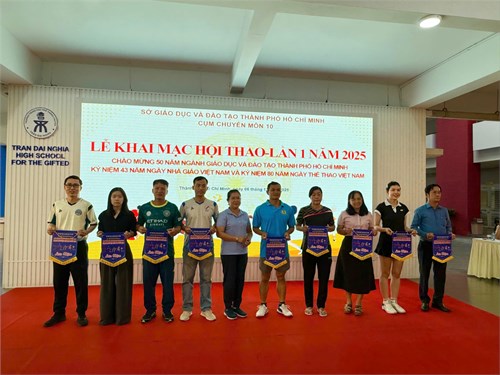 Hội thao ngành giáo dục cụm 10