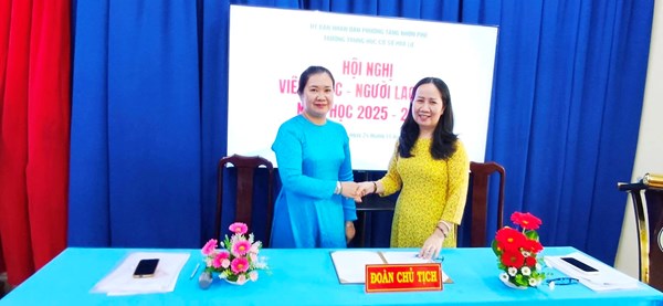 Hội nghị viên chức - người lao động năm học 2025 - 2026! 🎉
