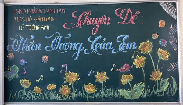 Chuyên đề  Thần tượng của em  năm học 2025-2026