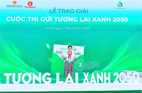 Tự hào học sinh Trường THCS Huỳnh Tấn Phát