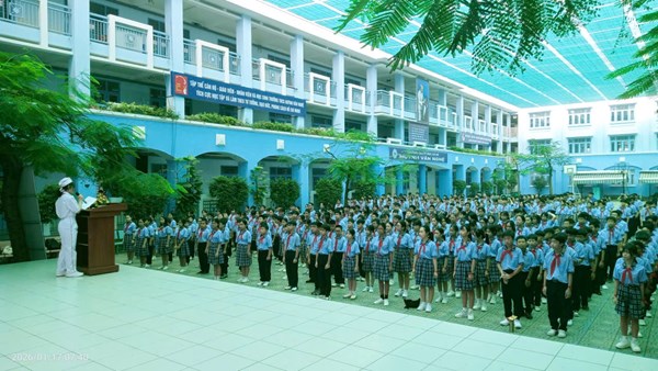 Ngày 17 tháng 01 năm 2026, Liên đội Trường Trung học cơ sở Huỳnh Văn Nghệ tổ chức chung kết  Hội thi nghi thức Đội  năm học 2025 - 2026