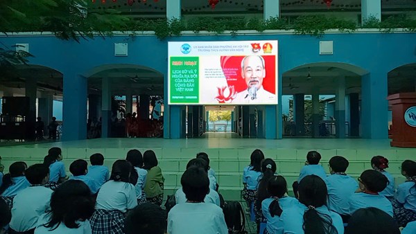 Chương trình sinh hoạt chào cờ - Mừng Đảng Mừng Xuân Bính Ngọ 2026